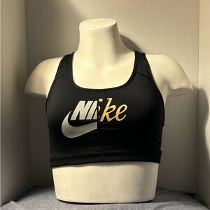 Nike Black Sports Bra High Impact Performance 3x 22$